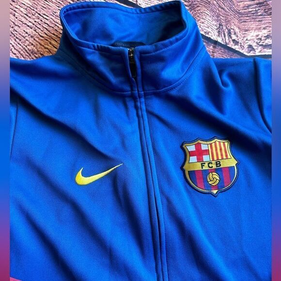 Women’s BARCELONA‎ SPAIN 2009/2010 TRAINING JACKET CAMISETA SIZE S NIKE - Picture 5 of 15